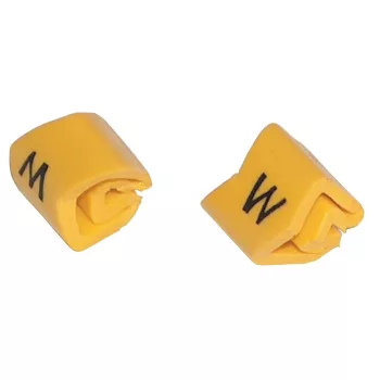   Tracon JSET/B, Vezetékjelölő készlet (10×50db-os, ..A-..Z)rápattintható 1,5-4mm2