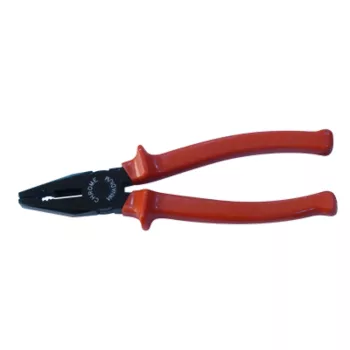   Tracon KBF-7 Kombinált fogó, normál, piros nyél L=180mm, 300g (7)