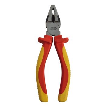   Tracon KF-1000-2 Kombinált fogó, 1000V-ra szigetelt, sárga-piros nyél AC 1000V, L=200mm, 370g