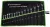Tracon KK15 Kombinált kulcs készlet 8,9,10,11,12,13,14,15,16,17,18,19,21,22,24mm