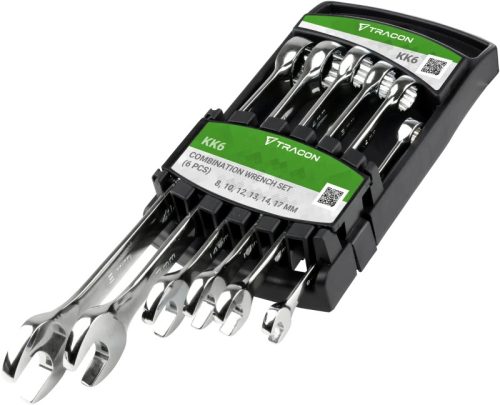 Tracon KK6 Kombinált kulcs készlet 8,10,12,13,14,17mm