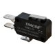 Tracon KW3-11 Helyzetkapcsoló, mikro, rugószáras 1×CO 10(3)A/230V, 15mm, 6,3x0,8 mm, IP00