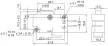 Tracon KW3-15 Helyzetkapcsoló, mikro, rugószáras 1×CO 10(3)A/230V, 15mm, 4,8x0,8 mm, IP00