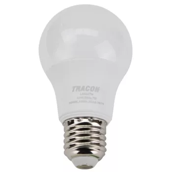 Gömb alakú LED fényforrás CREE chippel, 7W, 3000K meleg fehér, E27 foglalat, 600 lm, A60 forma, LAC607W