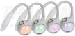 Tracon LALBFLEX6W Flexibilis nyakú asztali LED lámpa, szabályozható fényerő 230VAC, 50Hz, 6W, 4000K+RGB, dimm