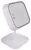 Tracon LALCM8W Sminktükör LED világítással 100-240 VAC, 50Hz, 8 W, 150 lm, 6000 K,3,7V 1000mAh Li-Ion