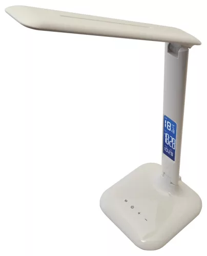 Tracon LALD4W LED asztali lámpa, szabályozható fényerő és színhőmérséklet, LCD kijelző, 100-240 V, 50 Hz, 4 W, 2700-6000 K