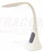 Tracon LALFLEX7W LED flexibilis nyakú asztali lámpa, szabályozható fényerő és színhőmérséklet 100-240 V, 50 Hz, 7 W, 2700-6000 K