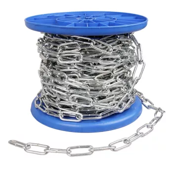 Tracon LANC4 Hosszúszemű lánc 4x16x40mm horganyzott