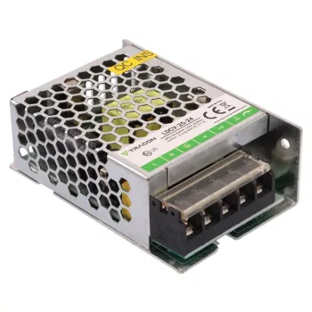   Tracon LDCV-25-24 Fém házas LED meghajtó 90-264VAC/24VDC,25W,0-1,1A, IP20