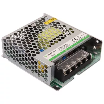   Tracon LDCV-50-24 Fém házas LED meghajtó 90-264VAC/24VDC,50W,0-2,2A, IP20