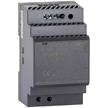   Tracon LDCVDIN-60-24 DIN sínre szerelhető tápegységszabályozható DC kimenettel 100-200VAC,3A/DC24V,2,5A/60W