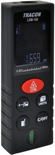 Tracon LDM100, Lézeres távolságmérő max. 100m