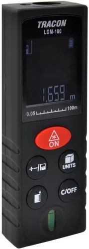 Tracon LDM100, Lézeres távolságmérő max. 100m