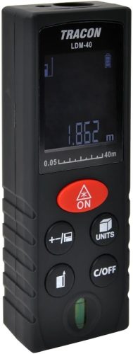 Tracon LDM40, Lézeres távolságmérő max. 40m