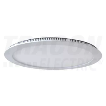   Tracon LED-DLE-18NW, Beépíthető LED mélysugárzó, kerek, fehér 220-240 VAC; 18 W; 1200 lm; D=225 mm, 4000 K; IP40
