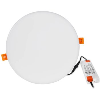   Tracon LED-DLIP-20NW, Védett, beépíthető LED mélysugárzó, kerek 230 VAC, 20 W, 4000 K, 1620 lm, IP66,