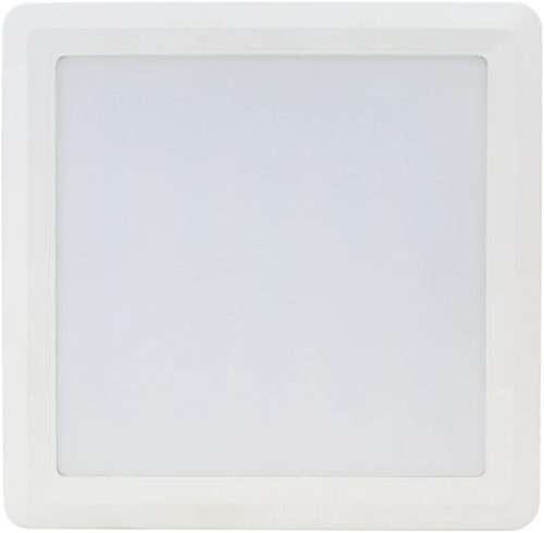 Tracon LED-DLNFS-12NW, Falon kívüli, négyzetes LED lámpatest SAMSUNG chippel 230 VAC; 12W; 960lm; D=170×170 mm, 4000 K; IP20, 