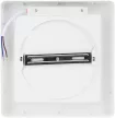 Tracon LED-DLNFS-6NW, Falon kívüli, négyzetes LED lámpatest SAMSUNG chippel 230 VAC; 6W; 480lm; D=120×120 mm, 4000 K; IP20,