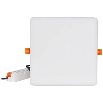   Tracon LED-DLNIP-20NW, Védett, beépíthető LED mélysugárzó, négyzetes 230 VAC, 20 W, 4000 K, 1645 lm, IP66,