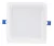 Tracon LED-DLNS-12NW, Kompakt beépíthető LED mélysugárzó SAMSUNG chippel 230 VAC; 12W; 960lm; D=170×170 mm, 4000 K; IP20,
