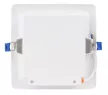 Tracon LED-DLNS-12NW, Kompakt beépíthető LED mélysugárzó SAMSUNG chippel 230 VAC; 12W; 960lm; D=170×170 mm, 4000 K; IP20,