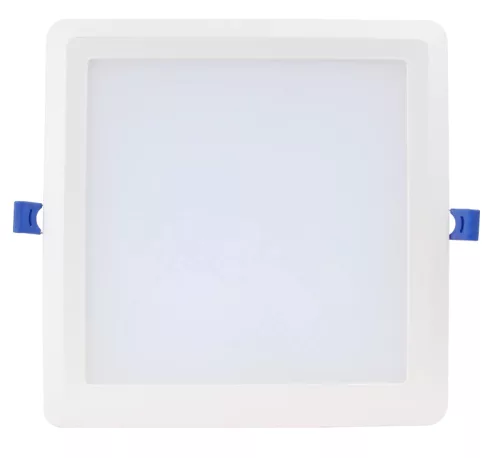 Tracon LED-DLNS-18NW, Kompakt beépíthető LED mélysugárzó SAMSUNG chippel 230 VAC; 18W; 1440lm; D=225×225 mm, 4000 K; IP20,