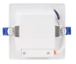 Tracon LED-DLNS-6NW, Kompakt beépíthető LED mélysugárzó SAMSUNG chippel 230 VAC; 6W; 480lm; D=120×120 mm, 4000 K; IP20,