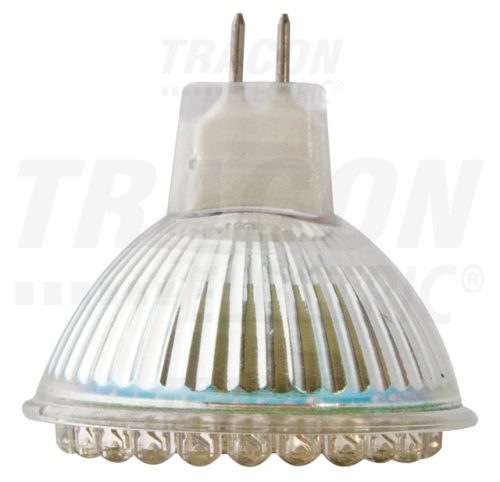 Tracon LED-MR16-60-CW, LED spot fényforrás 12 V AC/DC, MR16, 2,7W, 6300K, 200lm, 60×LED, 120°