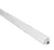 Tracon LEDSZPC2 Alumínium profil LED szalagokhoz, 45° döntött W=10mm - 2 méter hosszú