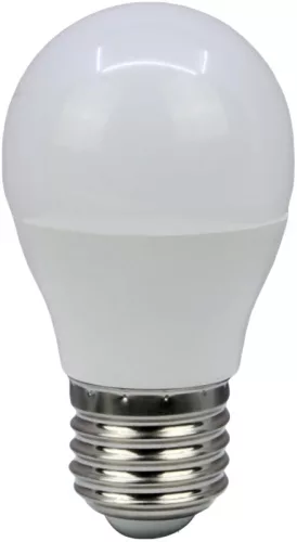 Tracon LG458W LED fényforrás 230 VAC 50Hz, 8 W, 2700 K, E27, 710 lm, 180°, G45, EEI=F