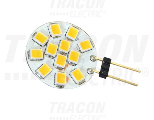 Tracon LG4K1,4NW, LED fényforrás 12 VAC/DC, 1,4 W, 4000 K, G4, 140 lm, 180°, 