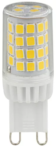 Tracon LG93,4NW LED fényforrás 230 VAC, 3,4 W, 4000 K, G9, 635 lm, 360°, EEI=B