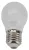 Tracon LGC455NW gömb burájú LED fényforrás CREE chippel, E27 foglalat, 5W, 4000K természetes fehér, 450 lm, G45 forma