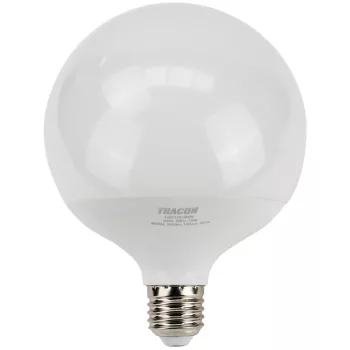   Tracon LGS12018NW, Gömb burájú LED fényforrás SAMSUNG chippel 230V,50Hz,18W,4000K,E27,1600lm,270°,G120,SAMSUNG chip,