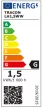 Tracon LH1,5WW, LED fényforrás 230 V, 50 Hz, 1,5 W, 3000 K, E14, 110l m,