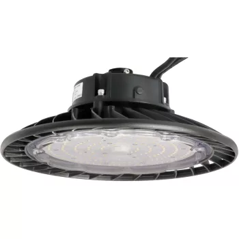   Tracon LHBC150W LED csarnokvilágító, kültéri,UFO forma 230 VAC, 150 W, 22500 lm, 4500K, 30000 h, IP65, 1-10V, EEI=D