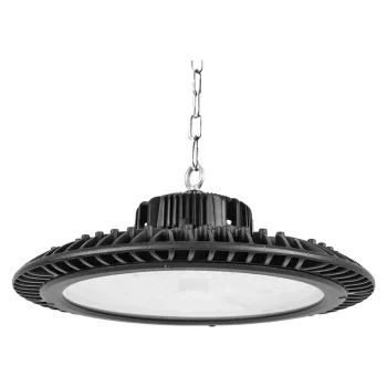   Tracon LHBU150W LED csarnokvilágító lámpa, kültéri,UFO forma IP65-ös védelemmel, 150 W, 19500 lm, 4500 K, 50000 h, IP65, EEI=A 90-265 VAC ( Tracon LHBU150W )