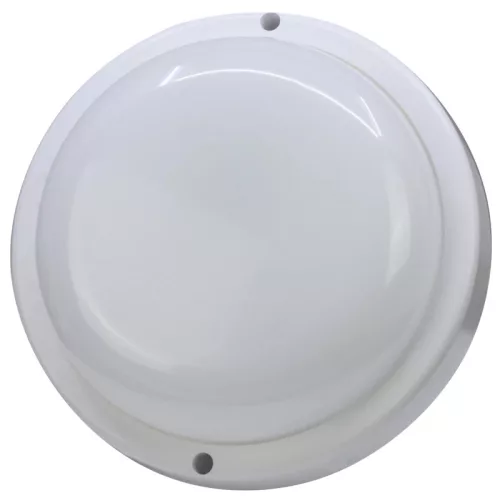 Tracon LHDK8NW Műanyag házas LED hajólámpa, kerek forma 230 VAC, 50 Hz, 8 W, 640 lm, 4000 K, IP44, EEI=G