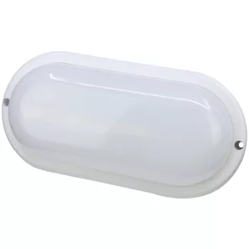   Tracon LHDO12NW Műanyag házas LED hajólámpa, ovális forma 230 VAC, 50 Hz, 12 W, 960 lm, 4000 K, IP44, EEI=G