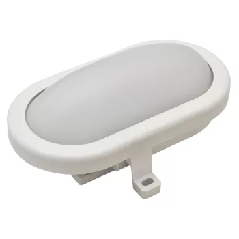   Tracon LHLMO12NW, Műanyag házas LED hajólámpa, ovális forma 230 V, 50 Hz, 12 W, 840 lm, 4000 K, IP54,