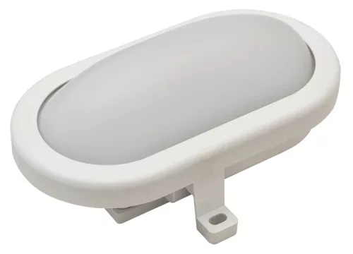 Tracon LHLMO6NW, Műanyag házas LED hajólámpa, ovális forma 230 V, 50 Hz, 6 W, 420 lm, 4000 K, IP54,