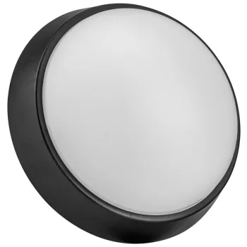 Tracon LHNKB12CCT LED hajólámpa kerek fekete 12 W CCT IP65