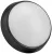 Tracon LHNKB12CCT LED hajólámpa kerek fekete 12 W CCT IP65