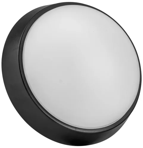 Tracon LHNKB8CCT LED hajólámpa kerek fekete 8 W CCT IP65