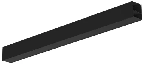 Tracon LIN06BB vak egyenes toldó LIN irodai világítótestekhez, fekete, 600 mm