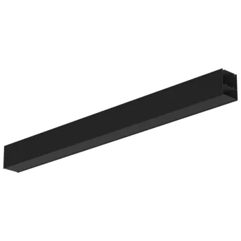 Tracon LIN12BB vak egyenes toldó LIN irodai világítótestekhez, fekete, 1200 mm