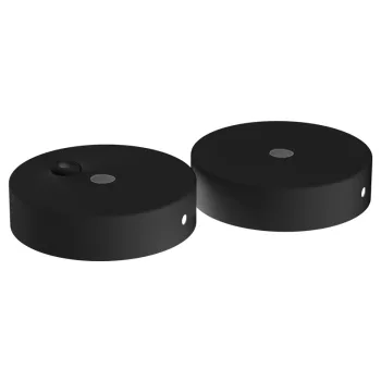 Tracon LINCCB mennyezeti takaró elem, fekete, 120mm, 2 db