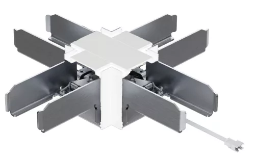 Tracon LINXW LIN irodai világítótest toldó, X alakú, fehér, 230V, 3,6W, 3000-5000K, 430lm, 1-10V dimmelhető