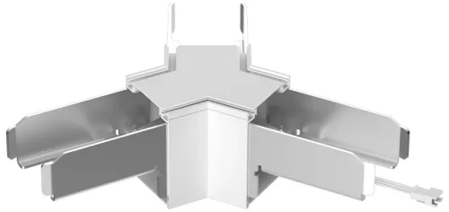 LINYW LIN Y-elágazó toldó, fehér, 230V, 3,6W, 430lm, 3-4-5000K, 1-10V, EEI=E